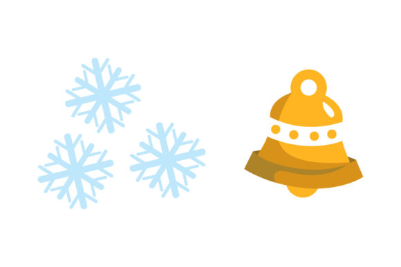 Bell and Snow Christmas Asset: Graphics & Illustrations Review
