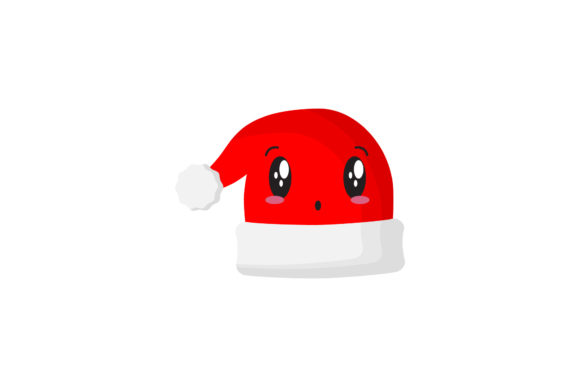Christmas Cute Santa s Hat Vector: Graphics & Illustrations