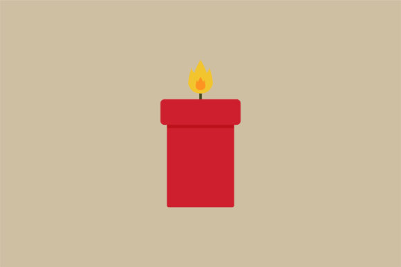 Christmas Day Candle Decorations-04