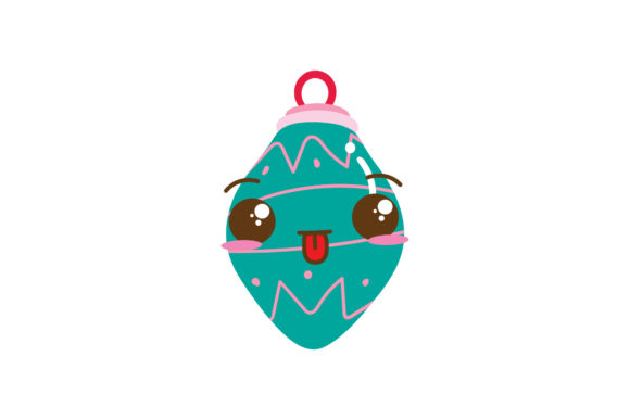 Christmas Decoration Ball Vector Cute Graphics & Illustrations