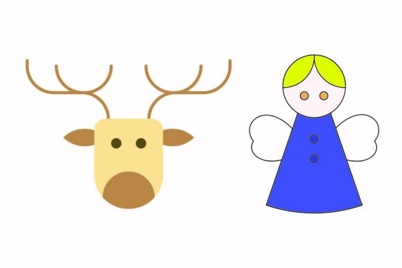 Christmas Decoration Party Vector: Graphics & Illustrations