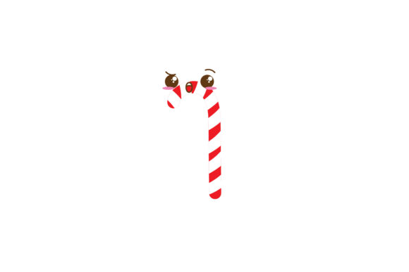 Christmas Illustration Stick Candy Cute Graphics Review
