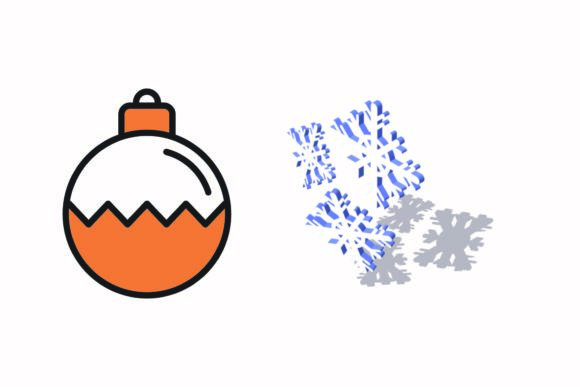 Christmas Snowflake Illustration Vectors: Graphics Review