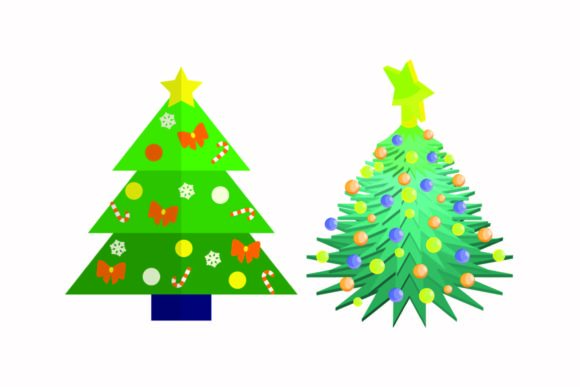 Christmas Tree December Illustration Graphics Review