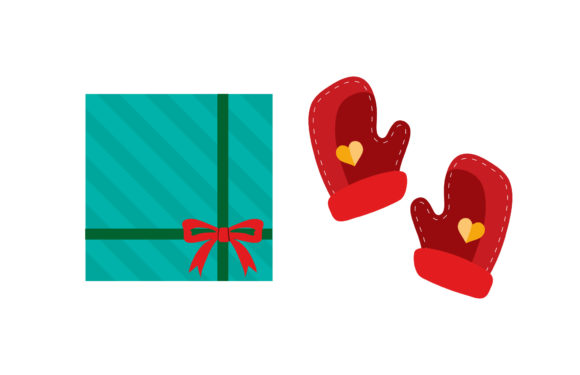 Gift and Gloves Christmas Set