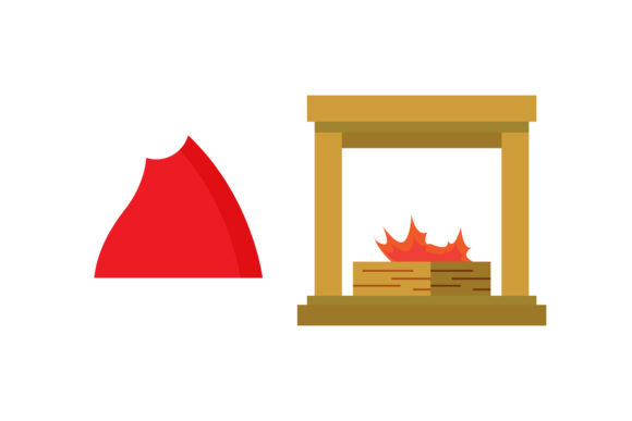 Hat and Chimney Christmas Asset: Graphics & Illustrations Review