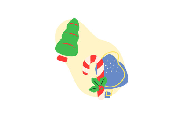 Merry Christmas Concept Illustration: Graphics Review