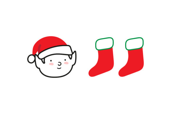 Santa and Stocking Christmas Asset: Graphics Review